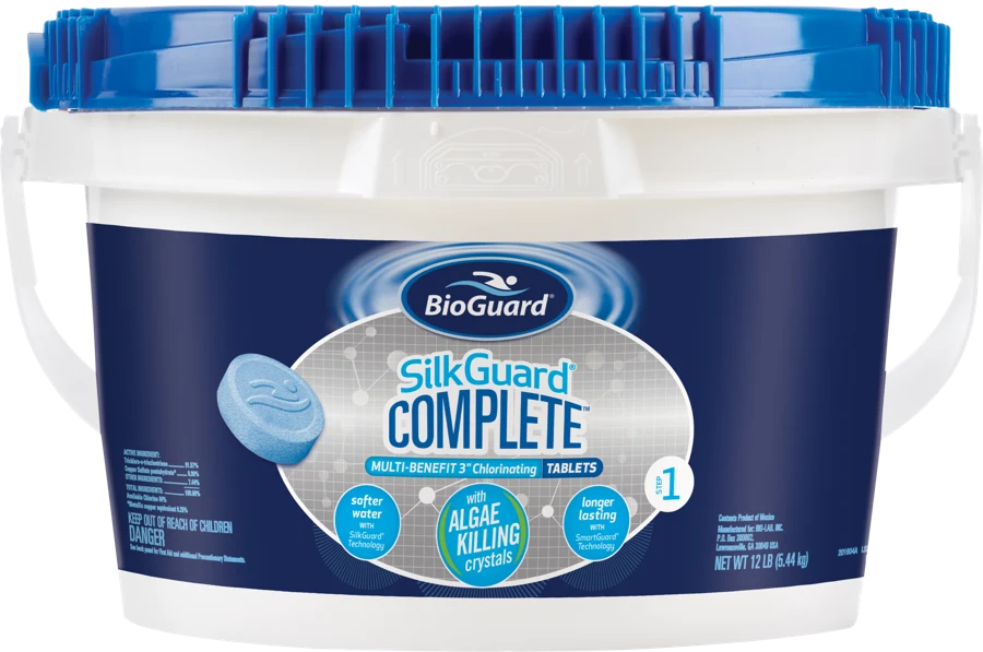 BioGuard SilkGuard Complete pool care tablets