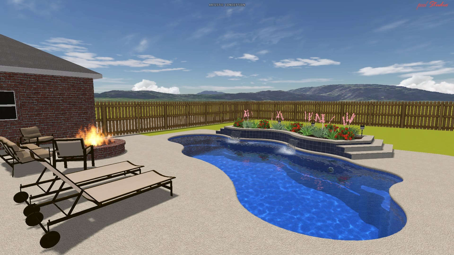 3D Pool Design